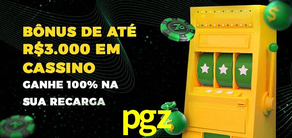 pgz melhor bônus de depósito